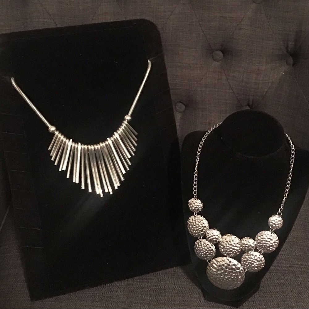 Silver Statement Necklaces